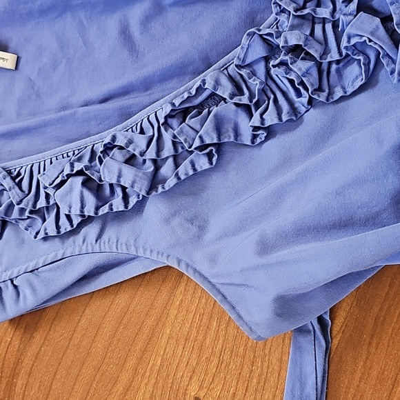 Blue Ruffle Dress - Picture 4 of 6